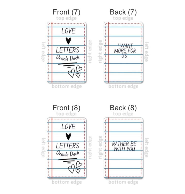 Love Letters Oracle Deck (45 Mini Messages)