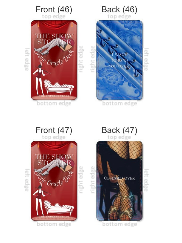 The Show Stopper Erotic Oracle Deck